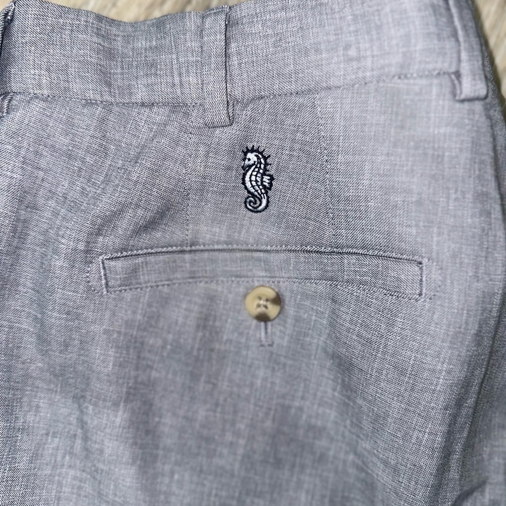 Peter Millar Golf Dry-fit Lot 3 Skull, Grey, Blue, Shorts 34 - Picture 14 of 16